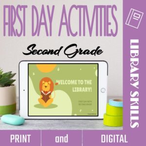 First Day Activities: Second Grade