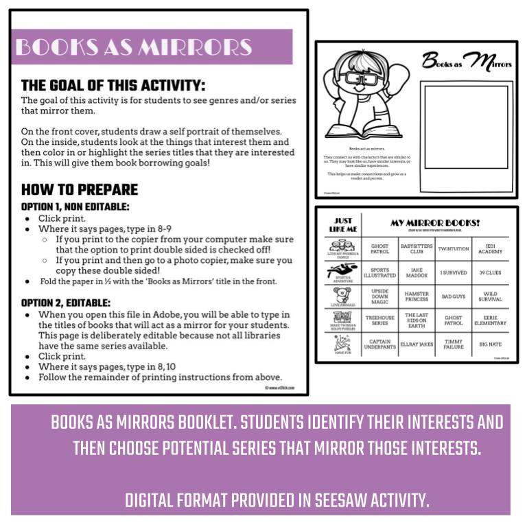 Books as Mirrors First Day Activities - Image 4