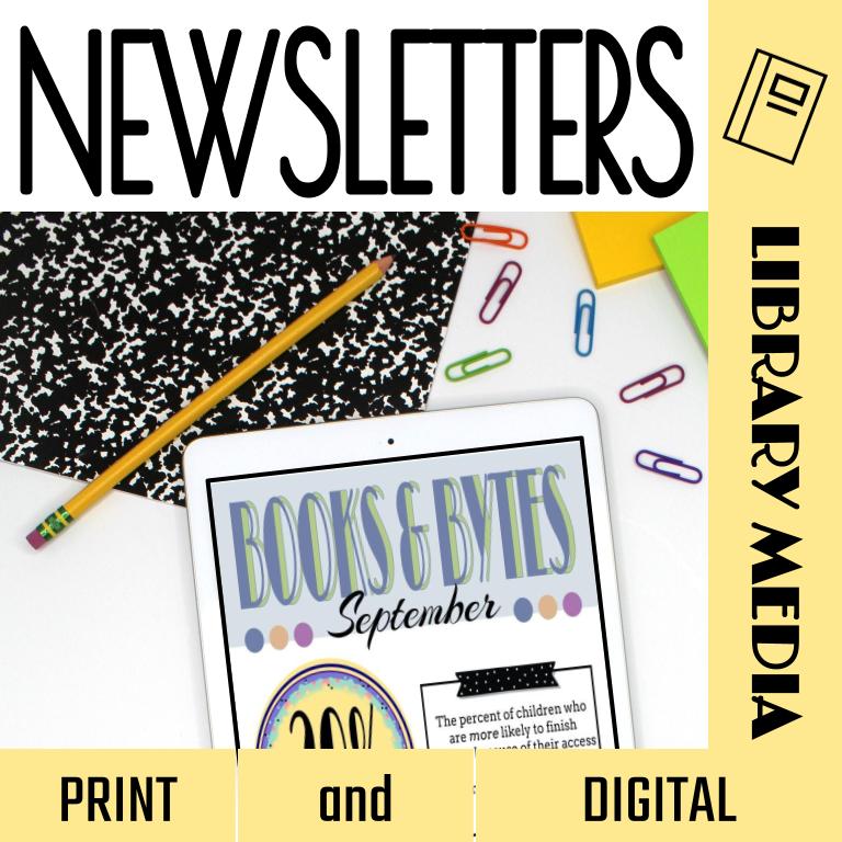 Library Media Monthly Newsletters