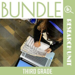 Third Grade Research Skills: BUNDLE