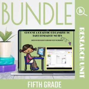 FIFTH GRADE RESEARCH SKILLS: BUNDLE