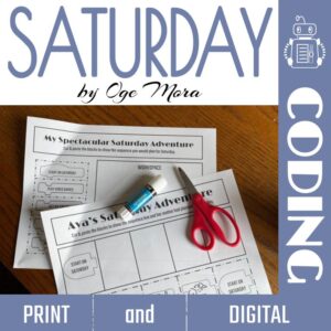 Coding Sequences and Algorithms: Saturday by Oge Mora