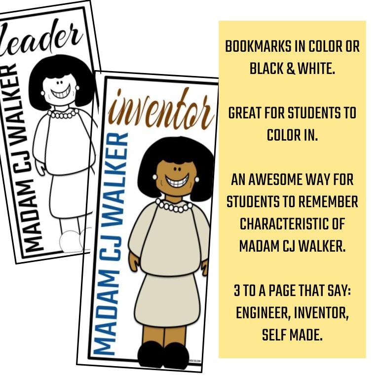 Madam CJ Walker: Inventor Activities - Image 2