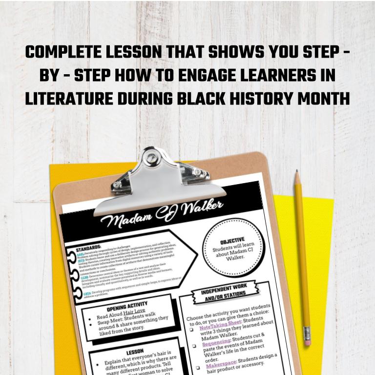 Madam CJ Walker: Inventor Activities - Image 4
