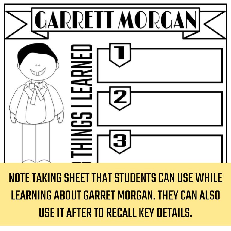 Garrett Morgan: Inventor Activities - Image 4