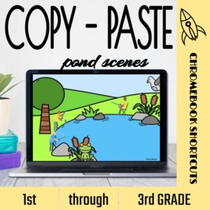 COPY - PASTE SHORTCUT PRACTICE: Pond Life