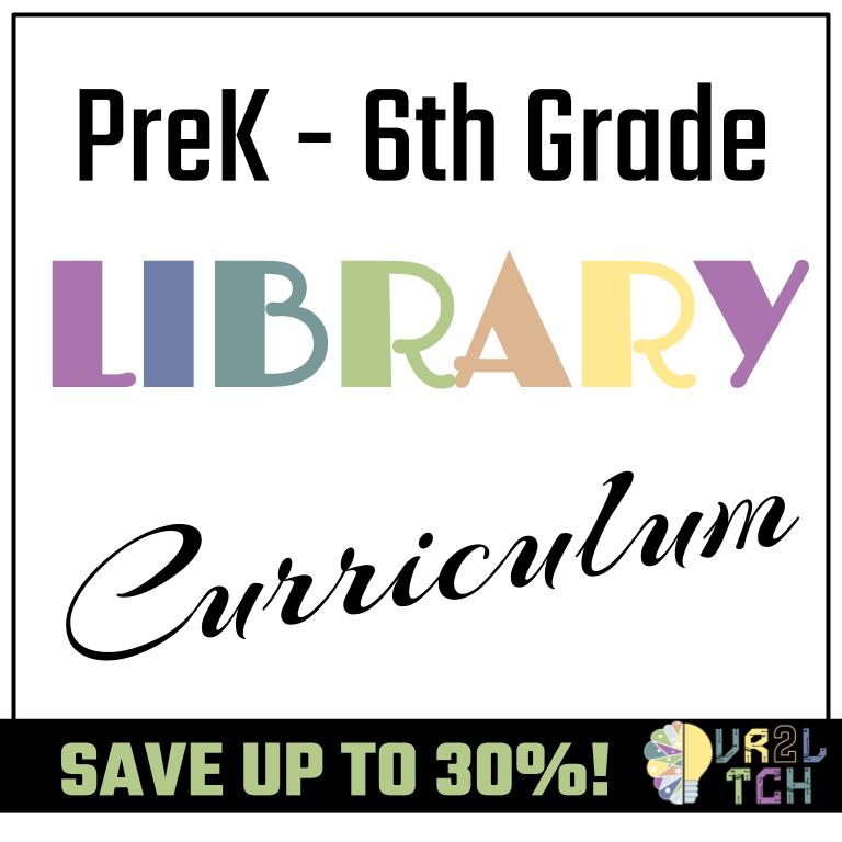 Library curriculum for PreK-6