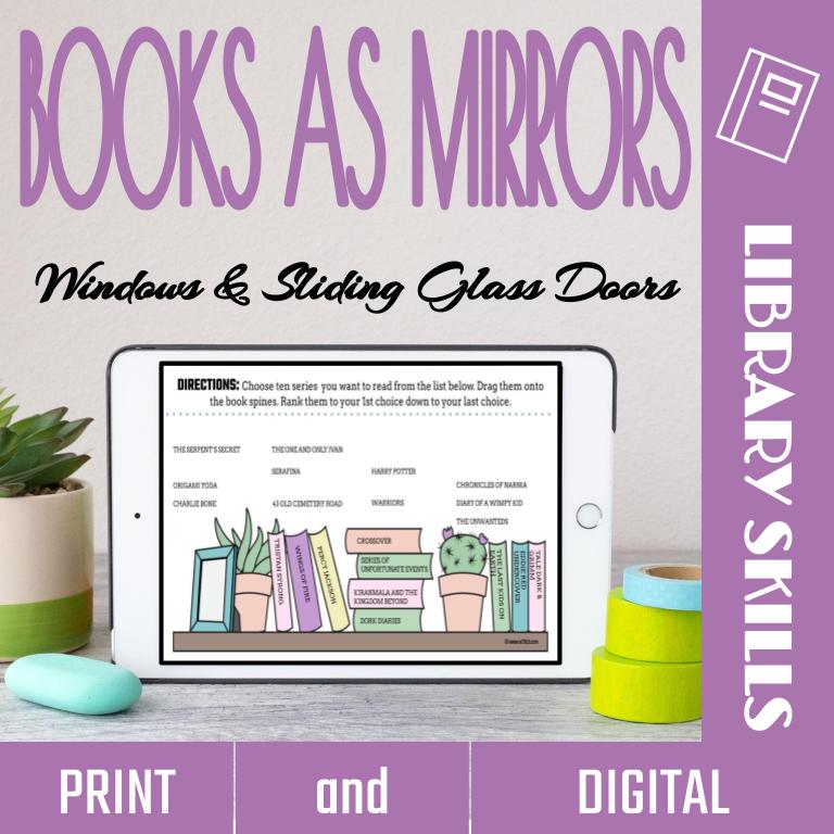 Books as Mirrors, Windows. Sliding Doors activities for grades 3-5