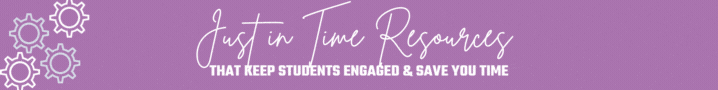 Just in time resources for elementary libraries