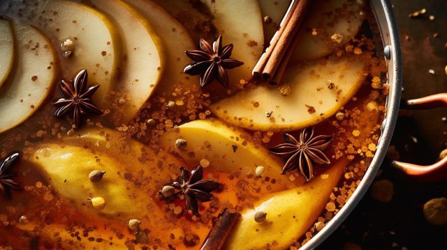 15 Autumn Simmer Pot Recipes To Make Your Home Smell Delicious 3 Spiced pear delight simmer pot medium