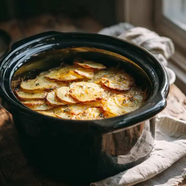 The Perfect Crockpot Scalloped Potatoes Recipe 9 Crockpot scalloped potatoes