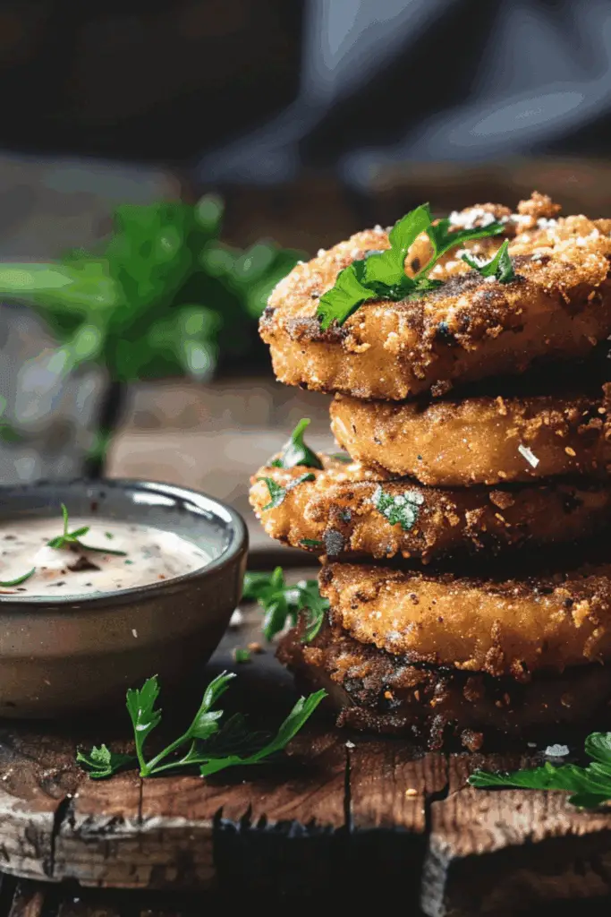Fried green tomatoes