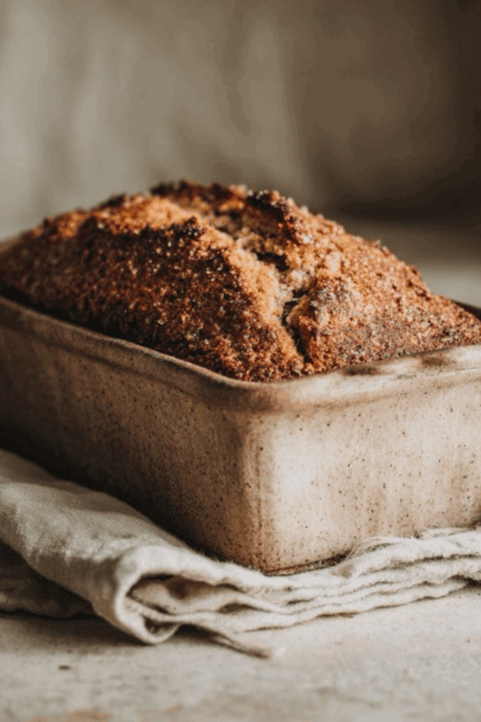 Gluten-free coconut flour banana bread