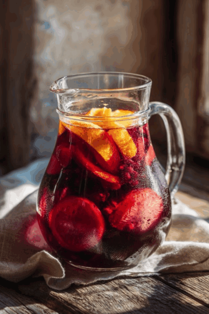 Non-alcoholic sangria