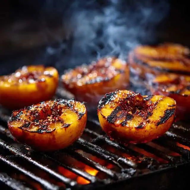 Grilled Peach And Arugula Salad 9 Grilled peach and arugula salad