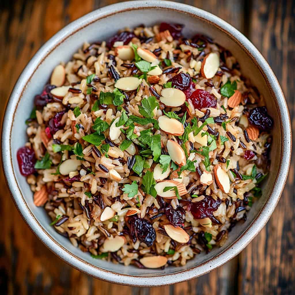 Cranberry And Wild Rice Pilaf: A Simple And Nutritious Side Dish 8 Cranberry and wild rice pilaf