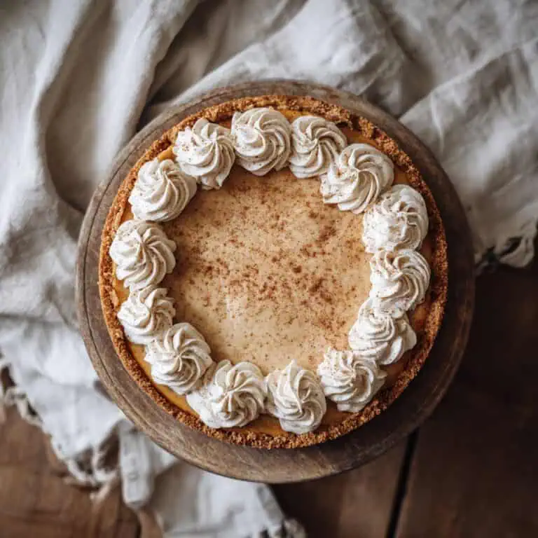 Pumpkin cheesecake