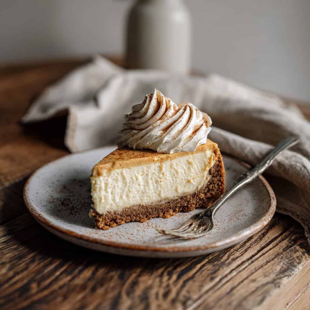 Pumpkin cheesecake