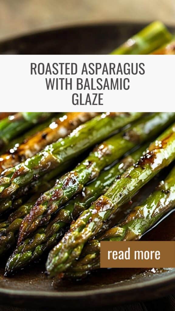 Roasted Asparagus With Balsamic Glaze: A Simple Side Dish For Any Meal 6 Roasted asparagus with balsamic glaze