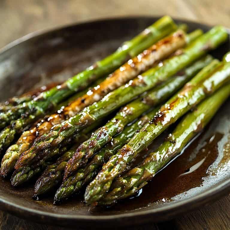 Roasted Asparagus With Balsamic Glaze: A Simple Side Dish For Any Meal 9 Roasted asparagus with balsamic glaze