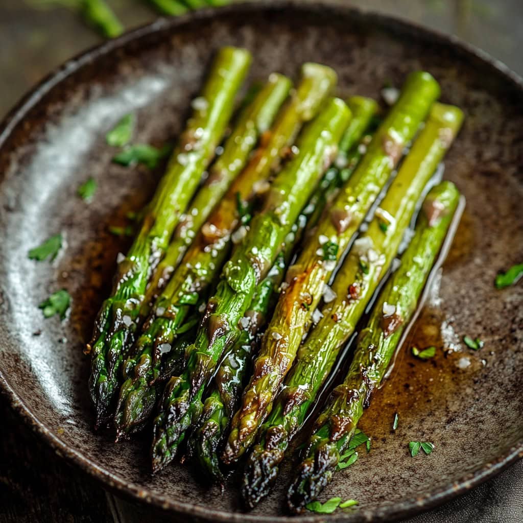 Roasted Asparagus With Balsamic Glaze: A Simple Side Dish For Any Meal 8 Roasted asparagus with balsamic glaze