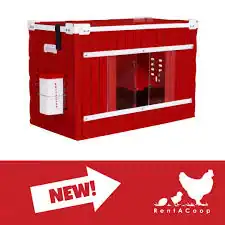 Rent a Coop Little Red Barn Brooder