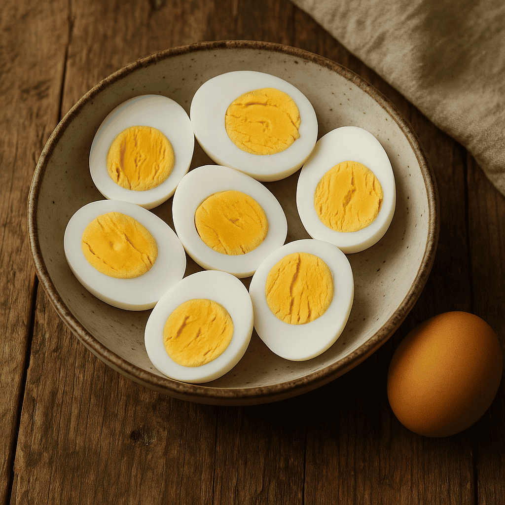 Boiled eggs