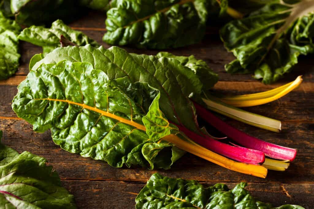 Tiered Garden Planters For Small-Space Harvests 6 Raw organic rainbow swiss chard