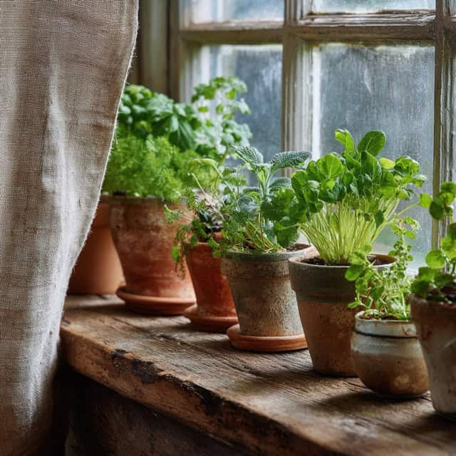 The Best Windowsill Plants For A Productive Kitchen Garden 1 Windowsill plants