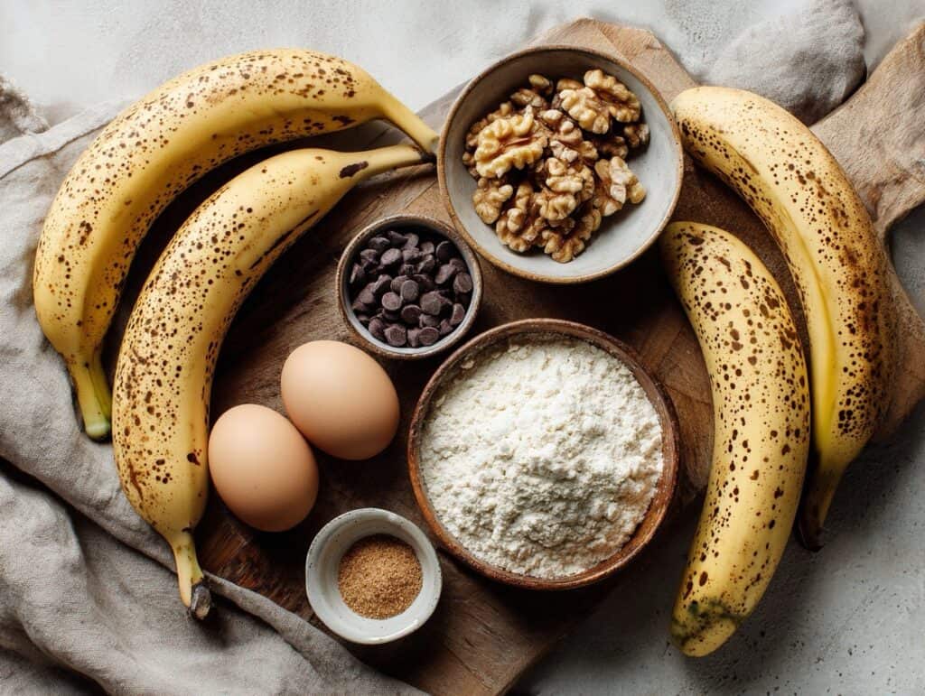 The Most Amazing Banana Bread Recipe 8 Banana bread ingredients