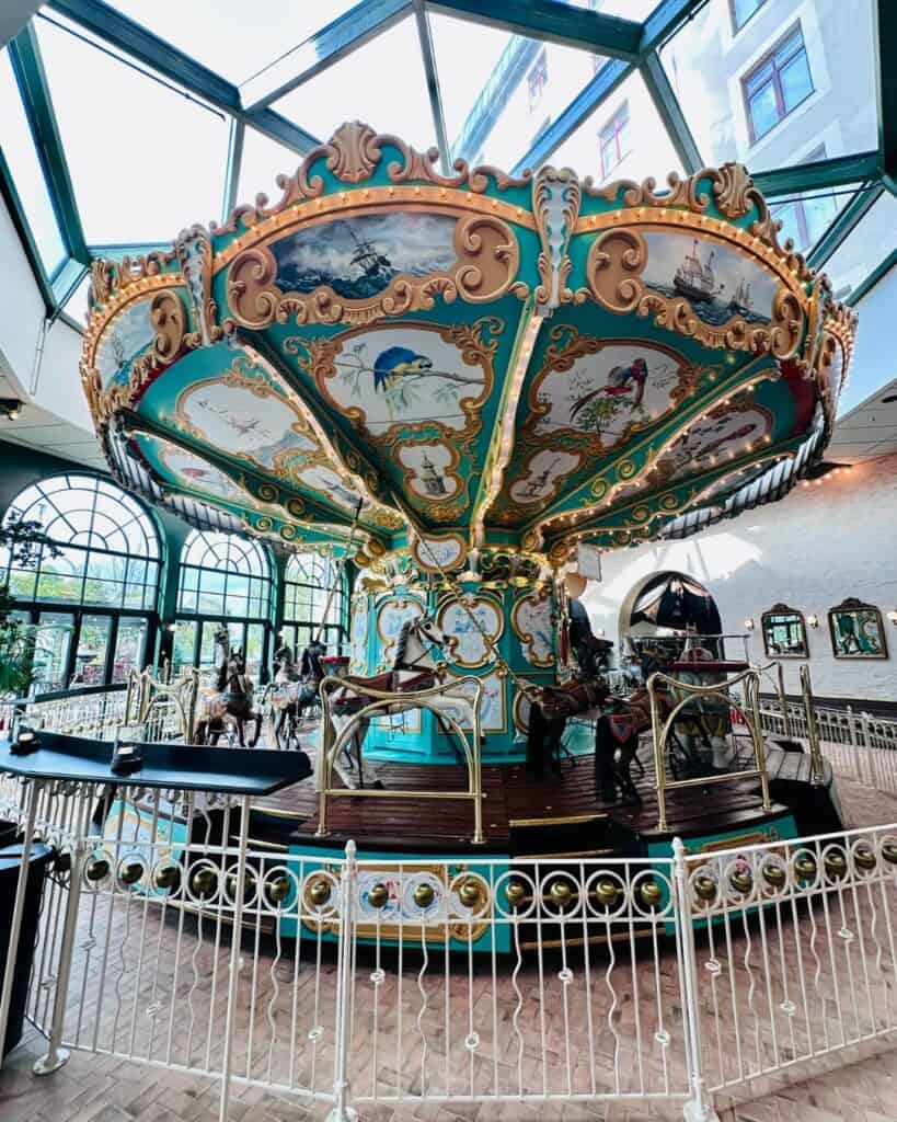 Carousel at Liseberg Grand Curiosa Hotel
