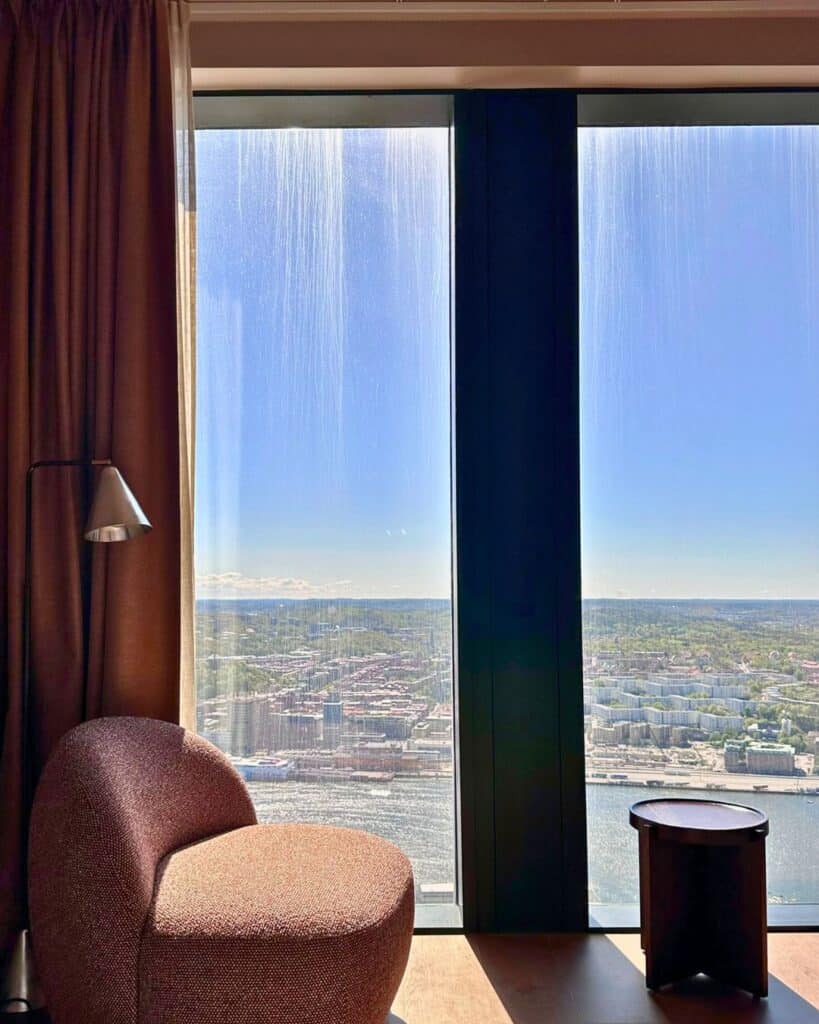 Clarion Hotel Karlatornet view