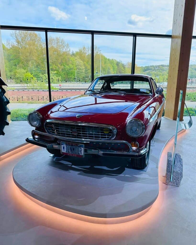 Classic Car at World of Volvo in Gothenburg, Sweden