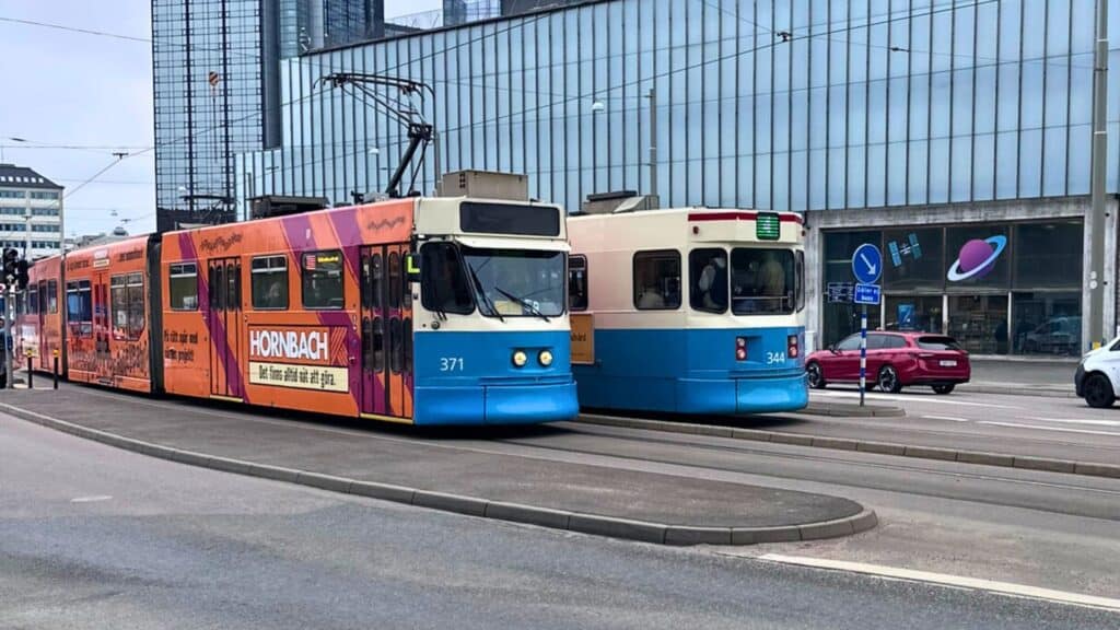 Gothenburg, Sweden trams