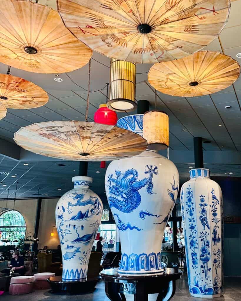 Lobby Decor at Liseberg Grand Curiosa Hotel