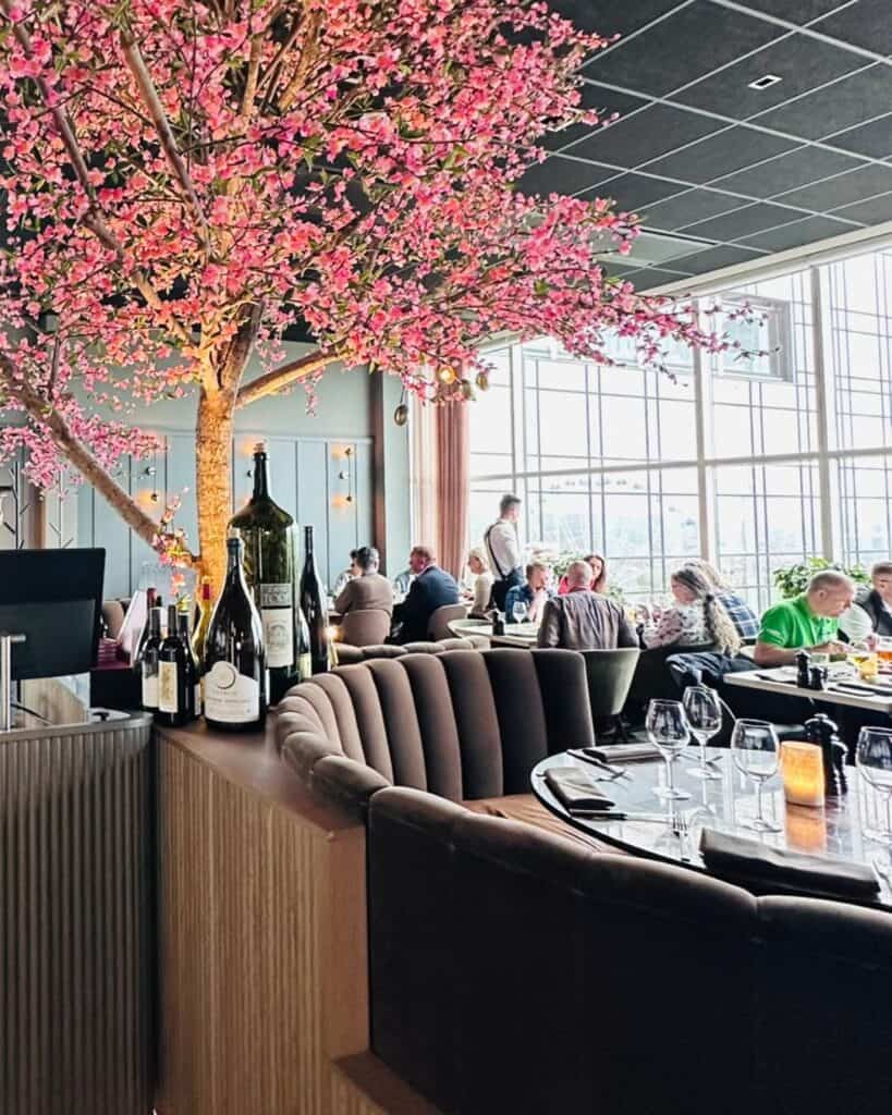 Lunch at Heaven 23 in Gothenburg, Sweden