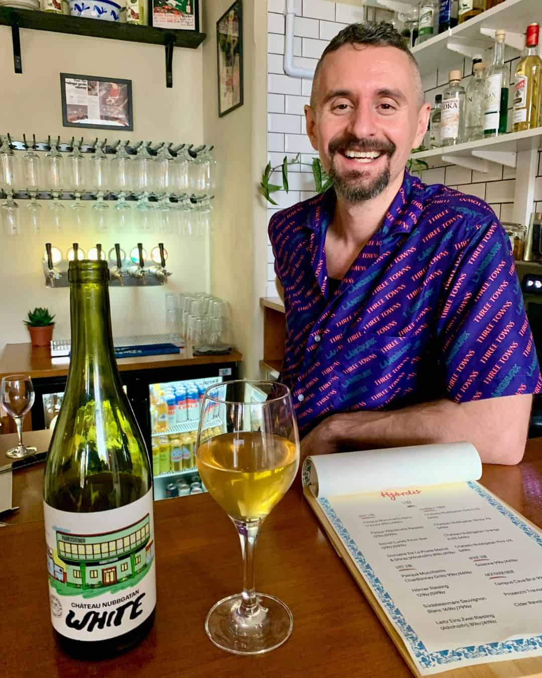 Restaurant Owner Filip Töpel of Hjordis in Gothenburg, Sweden