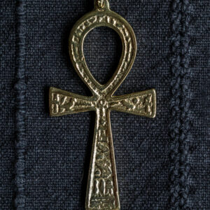 SP-0012 - Brass Ankh Pendant