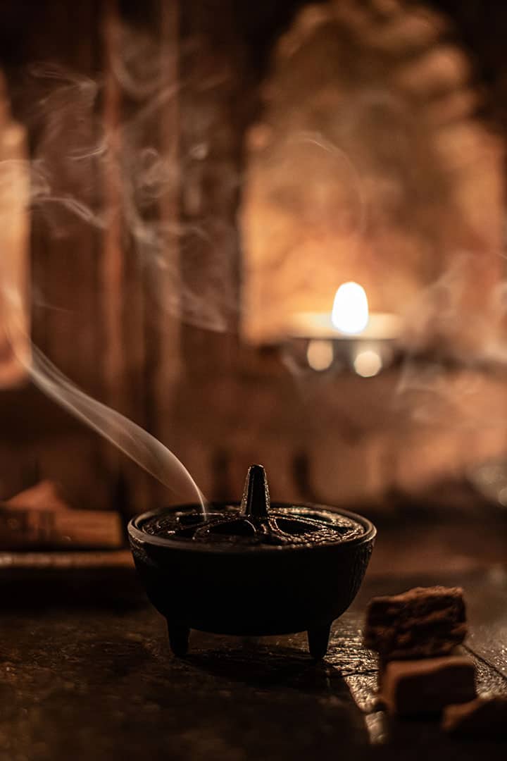 Cast Iron Incense Burner