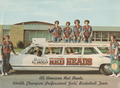 A car filled with women's basketball hall of fame members. A car filled with women's basketball hall of fame members.