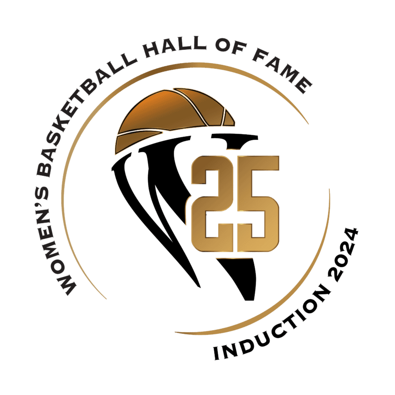 The Women's Basketball Hall of Fame logo. The Women's Basketball Hall of Fame logo.