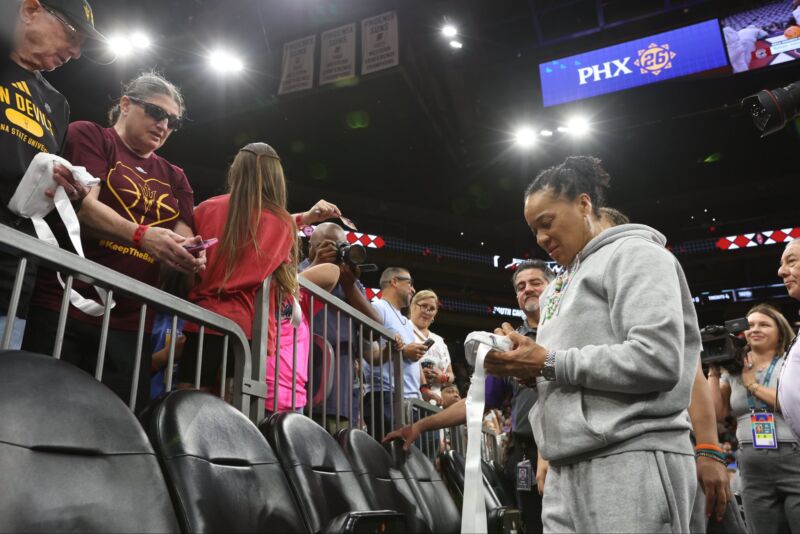 Image for the Tweet beginning: It’s bigger than basketball for