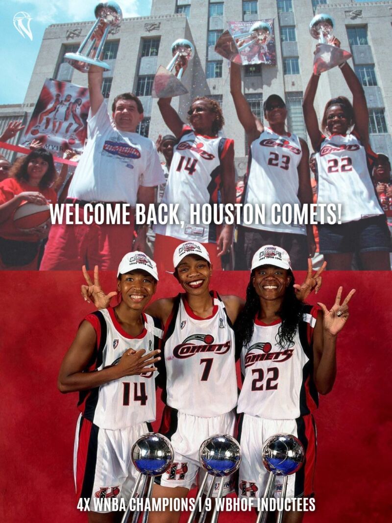 Image for the Tweet beginning: The Comets are back in
