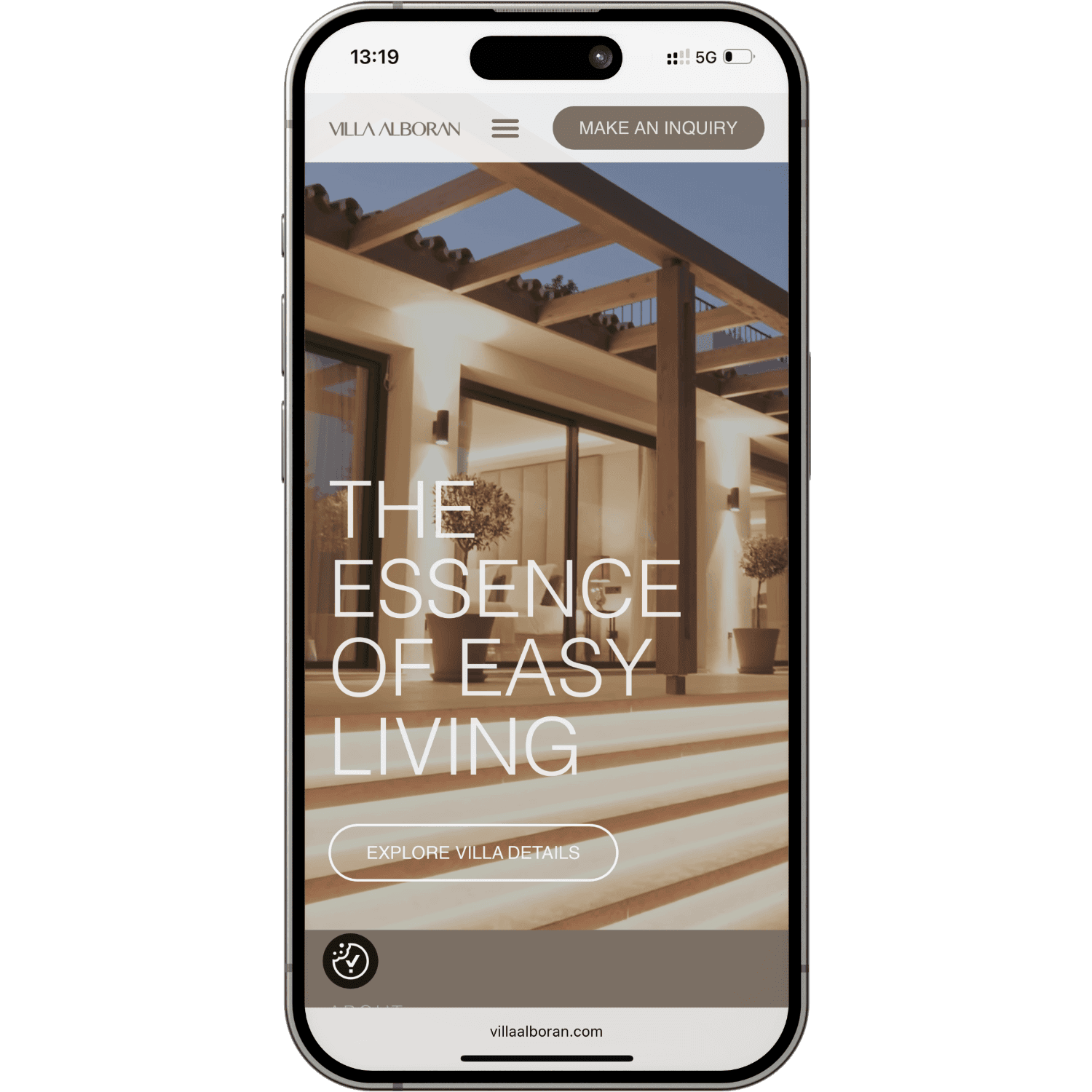 Villa Alboran branded by W360º Branding Agency