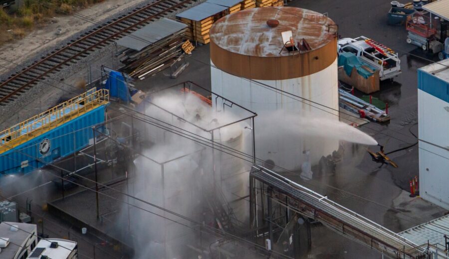California Chemical Tank Leak Sparks Mass Evacuation