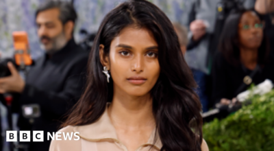 Indian Model Makes Understated Met Gala Debut