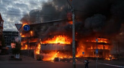 Russia Launches Devastating Attack on Kyiv