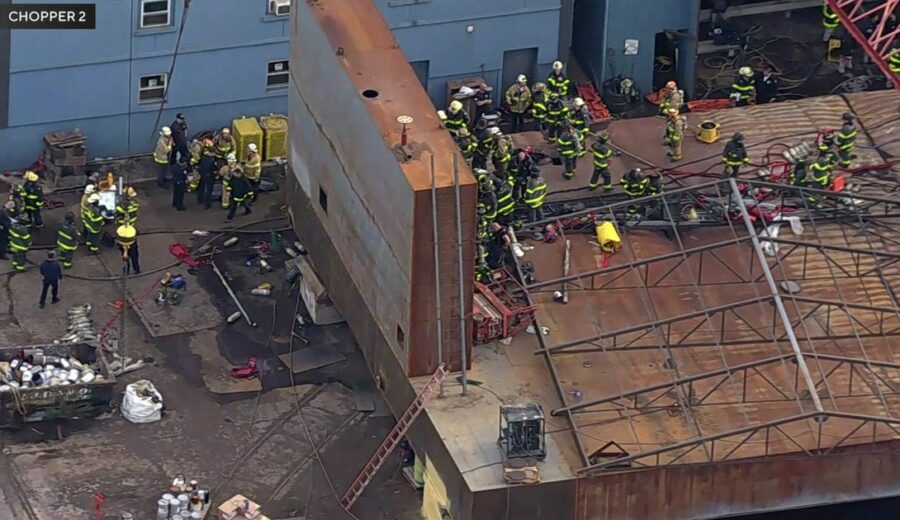 Staten Island Shipyard Blast Kills 1, Injures Dozens