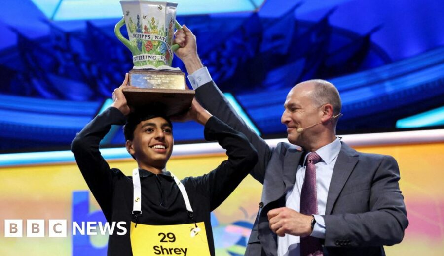 Teen Wins National Spelling Bee