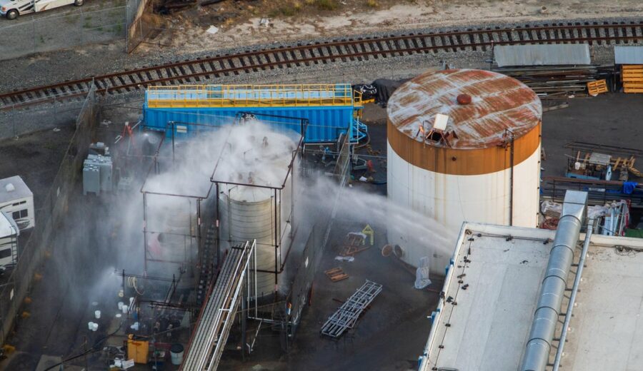 Toxic Chemical Leak in California Prompts Overnight Testing